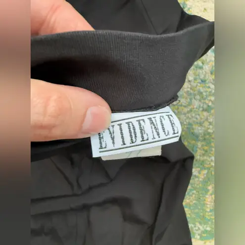 Evidence Vintage black maxi skirt with silver metal accents, size 9