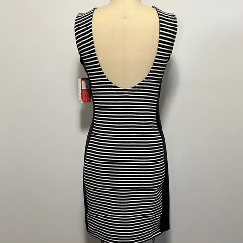 Athleta NWT  Striped Mala Dress with Scoop Neck Back: Size M