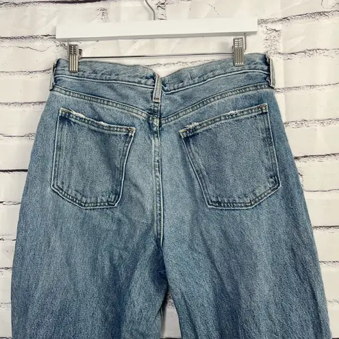 Universal Threads Universal Thread 90s Baggy Straight Distressed Light Wash Jeans Women’s 8/29 Y2K