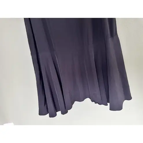 Vtg 90’s Swing Dress Black Sleveless Womens sz 14 Witchy Grunge Emo Whim…