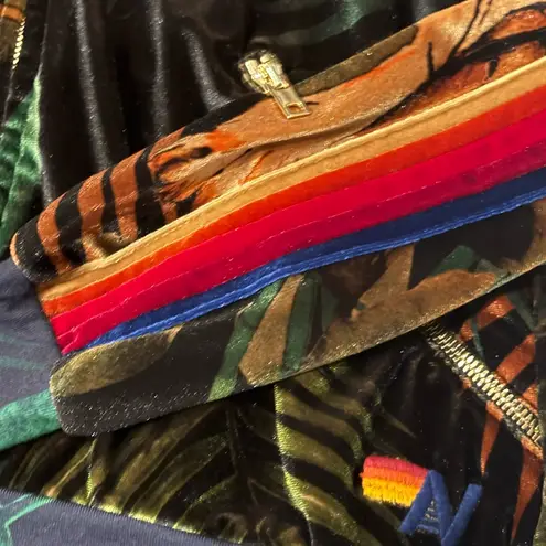 Aviator Nation Velvet Jungle Tiger matching set NWT (oversized)