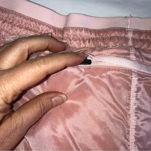 Nike  Icon Clash Tempo Luxe Mid Rise Running Shorts Size Medium Blue Swoosh thumbnail 8