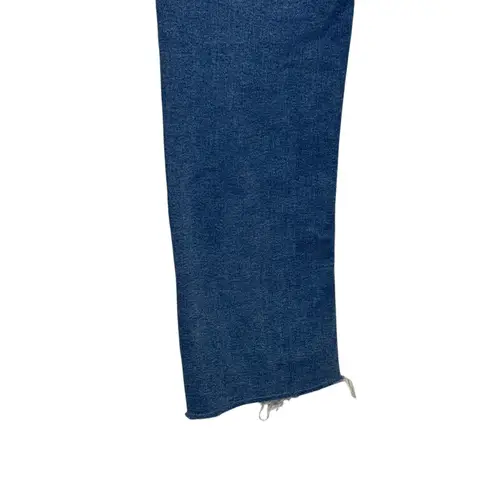 United Colors Of Benetton United Colors of Benettion Womens Jeans Straight Fit Mid-Rise Frayed Hem Size 28