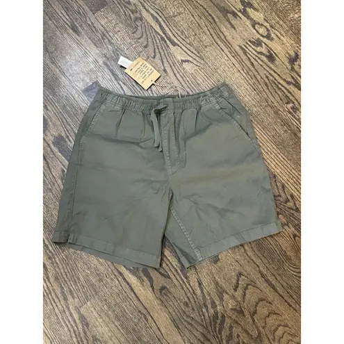 TOAD & CO Men's Wanderwell Pull On Short 7.5″ Bettle Green Size Medium