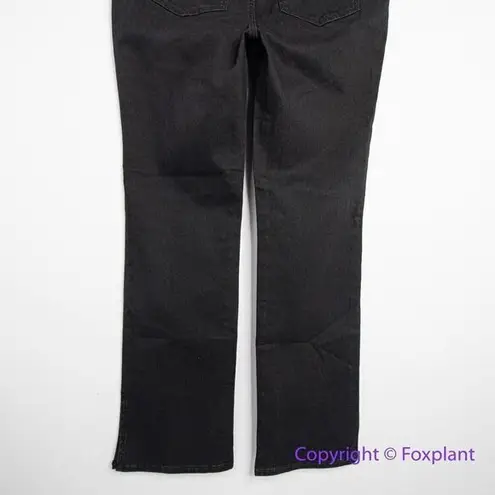 Madewell NEW  Pull-On Skinny Flare Jeans in‎ Black Frost, 33