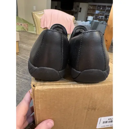 Dansko Women's EU 40 US 9.5-10 Nora Black Leather Slip On Loafers Shoes Clogs