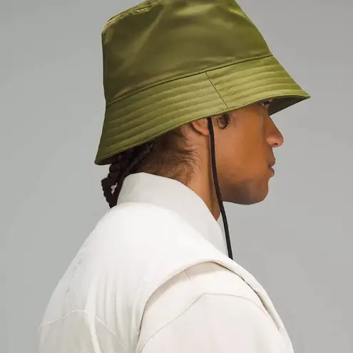 Lululemon  Unisex Olive Green Nylon Bucket Hat Sz S/M NEW New with tags never