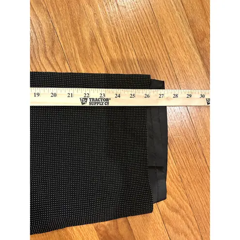 Talbots  Black/White Polka Dot Pattern Size 14 Petite Pant thumbnail 5