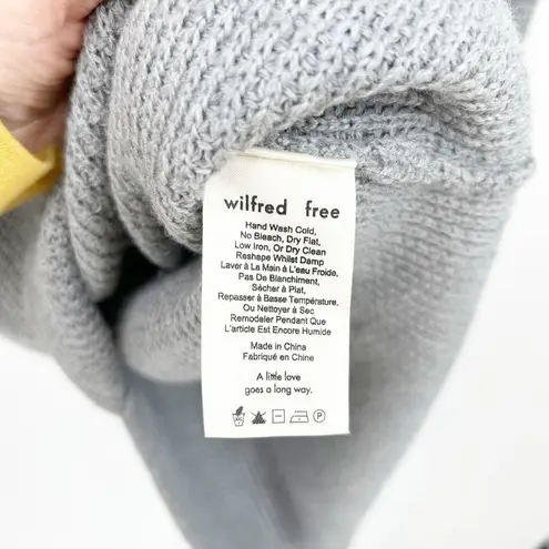 Wilfred Aritzia  Free Womens Merino Wool Turtleneck Bianca Sweater Dress Size S