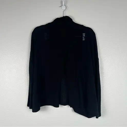 American Rag American‎ Rag Knit Split Back Cowl Neck Pullover Black Sz S