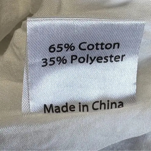 Chaser  White Sleeveless Tank Top‎ with Lattice Back Size Medium NWT - Image 7