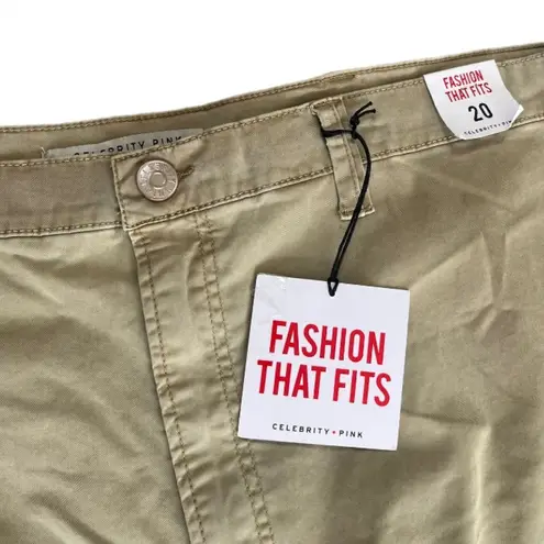 Celebrity Pink montauk cropped pants nwt