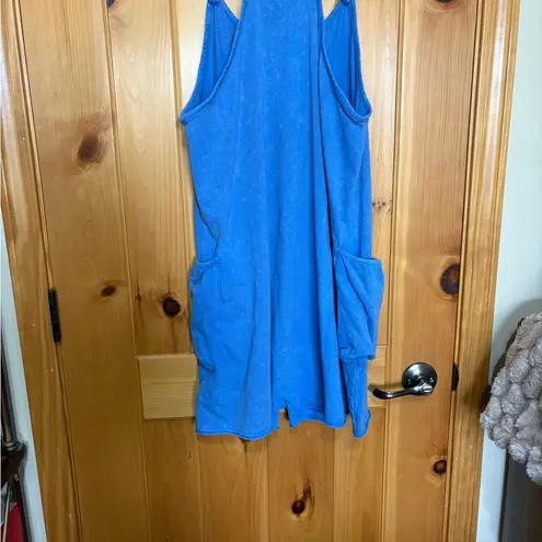 New In Women’s Romper Blue With Pocket Size M Size M