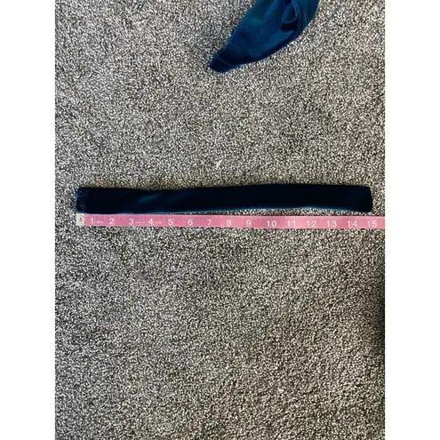 Coldwater Creek Teal Velvet Long Sleeve Dress Women’s Size 10P