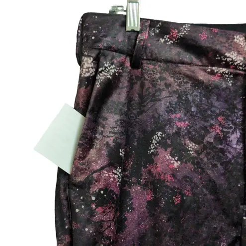 Scotch & Soda Velvet High Rise Flared Trousers Pants Multicolor Pockets 32 New