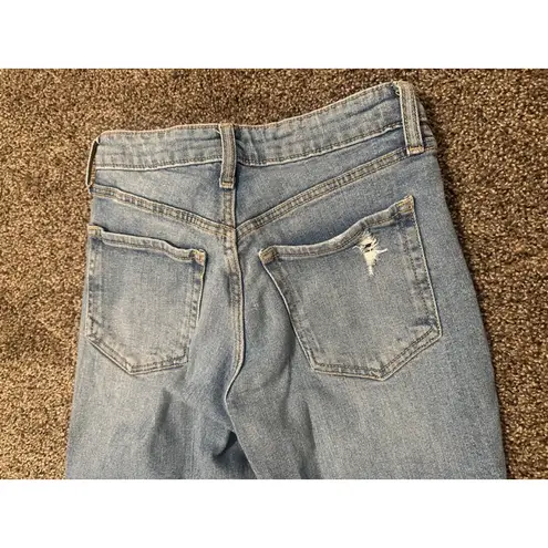 Old Navy  OG Straight Jeans Women's Size 0 Light Blue