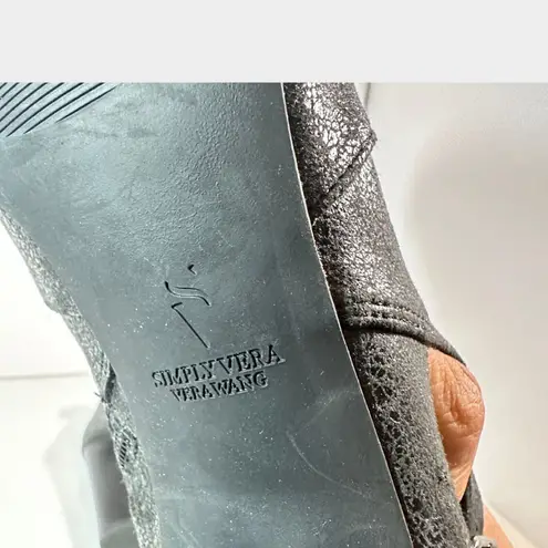 Simply Vera Faux Leather Peep