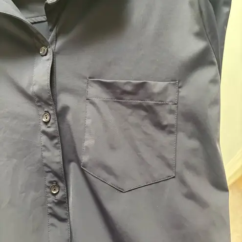 LYSSÉ Lysse Black Connie Button Down Shirt