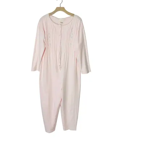 Aria VINTAGE Embroidered Pajama Onesie Jumpsuit