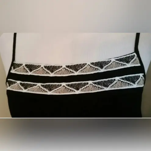 Doe & Rae Black Crinkled Gauzy Embroidered Belted Boho Modcloth Maxi Dress by