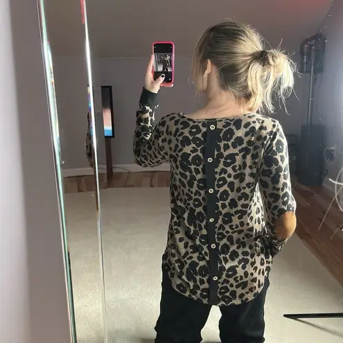 Pink Clover : Cheetah Print Long Sleeve Top