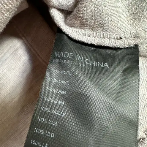 Club Monaco Womens Reeta Space Dye Grey Bell Sleeve Wool LS Sweater Top Sz XS