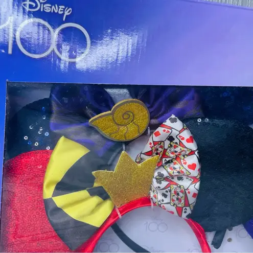 Disney Nwt  villains 4 Mickey Mouse ears queen of hearts , maleficent , Ursula