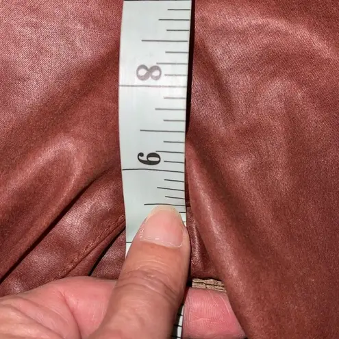 AG Adriano Goldschmied ‎ Women's Farrah Skinny Ankle Jeans Coated Bordeaux 25 R