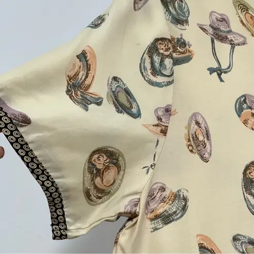 Antique tea party hat dress large made in USA Lil Lolita by foxtrot see sizing Size XXS