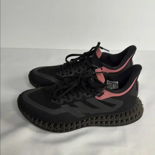 Adidas  Women's Black and Pink Running Shoes
