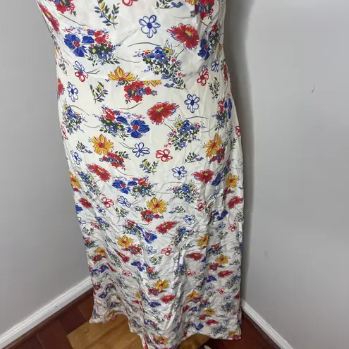 HVN Tender Loving Care Elena One Shoulder Dress Flower Bunch Sz 6