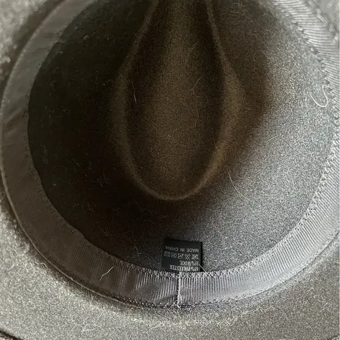 Black Hat with Blue and White Hat Band Size M/L