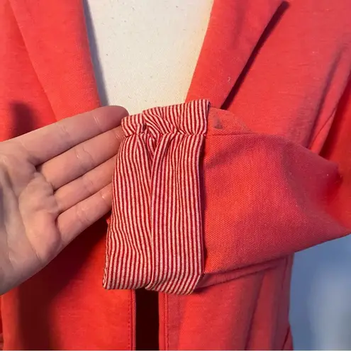 Skies Are Blue • Women's Coral Blazer 3/4 Sleeve