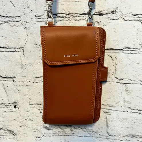 Pixie Mood Rae Crossbody Vegan Leather Camel Cognac Color Bag