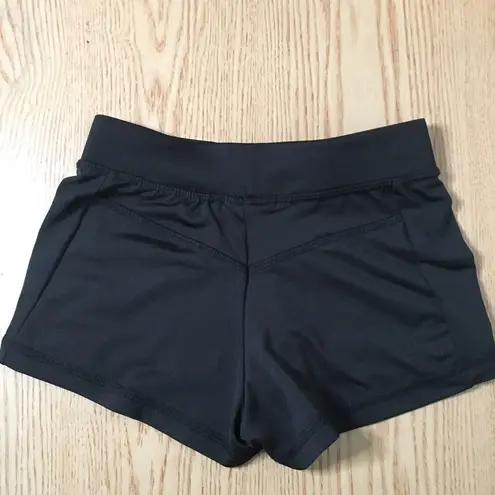 Hooters New Girl Rare Black Uniform Shorts Florida XXS Pitting on Lettering