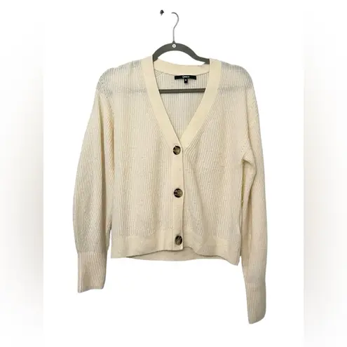 Quince Baby Alpaca-Wool Cropped Cardigan