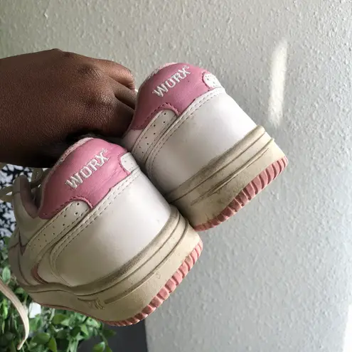 Pink and white chunky Sneakers Y2K Late 90s