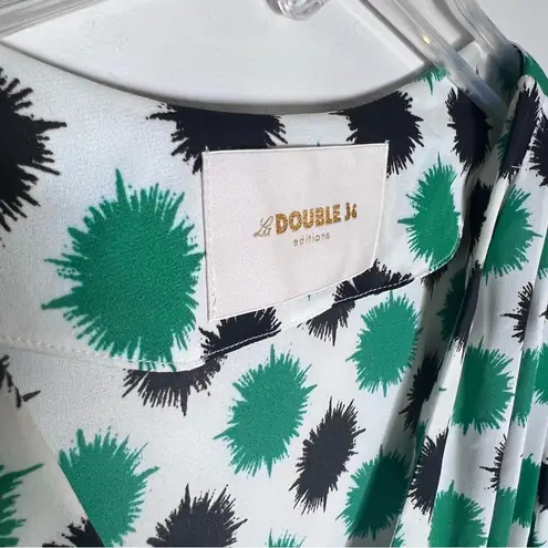 LA Doublej Super Smokin Hot Dress Black & Green Sz XL