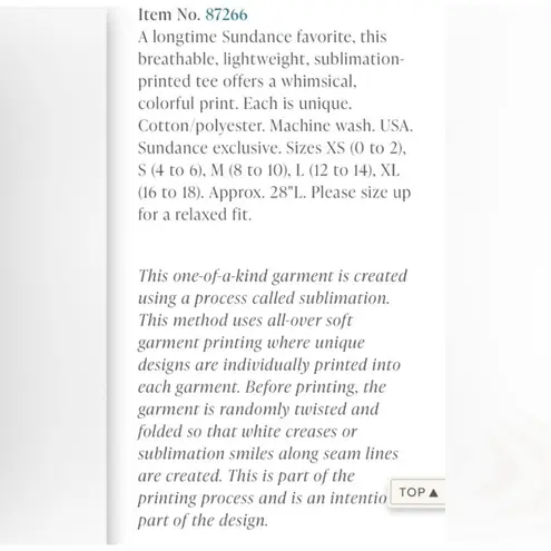 Sundance Elephant March Baby Waffle Tee Whimsey Rose Size Small Long Sleeve Pink