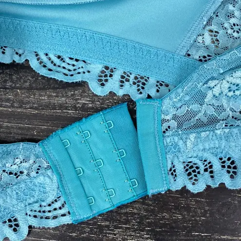 Bali  Blue Lace Desire 6591 Wire Free Bra XL