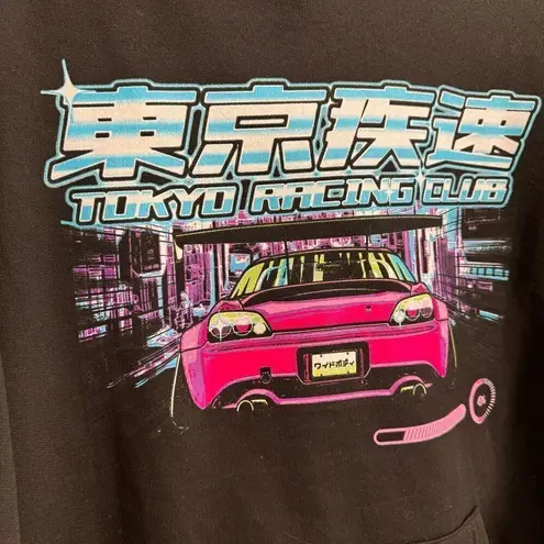 Fresh Laundry Japanese JDM Honda S2000 Black Pink Teal Sweater Large NEW Black