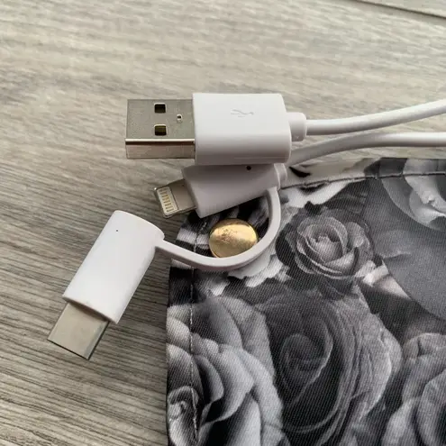 Adrienne Vittadini Studio Charging Wallet Wristlet in Peachy Pink Color