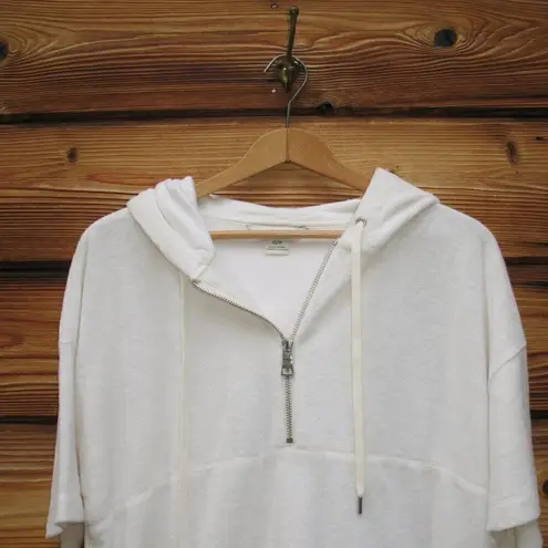 Club Monaco Terry Hoodie Pullover Top