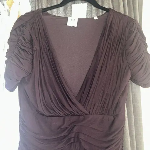 Halston Heritage NWT - Cocktail Dress - M - aubergine