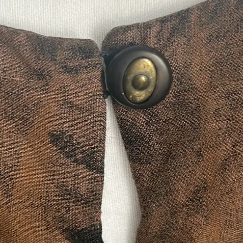 Vintage Hawaiian Tapa Traditional Island Print Sleeveless A