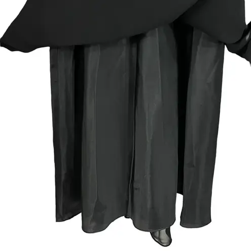 Evan Picone Petite SZ 6P Midi Halter Dress Beaded Empire Waist Lined Sleeveless