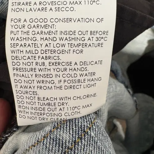 Rossano Perini Skinny Star Print Jeans Size 29