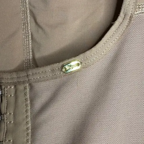 Stagmi Colombian Faja Shapewear Bodysuit Brown M/10 Post Surgery Body Shaper Size M