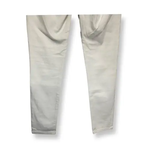 DL1961  Womens Florence Instasculpt Cropped Jeans White Pockets Denim 24