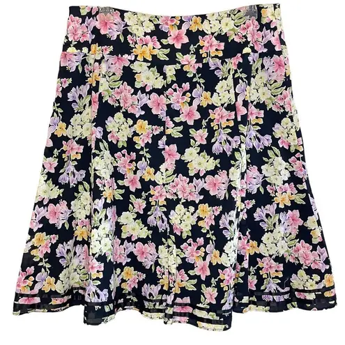 Jones New York ☀️JONES NY Floral A-Line Skirt